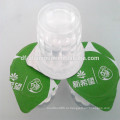 Заводская цена печатная алюминиевая фольга для упаковки йогуртных чашек упаковка с PS / PP
